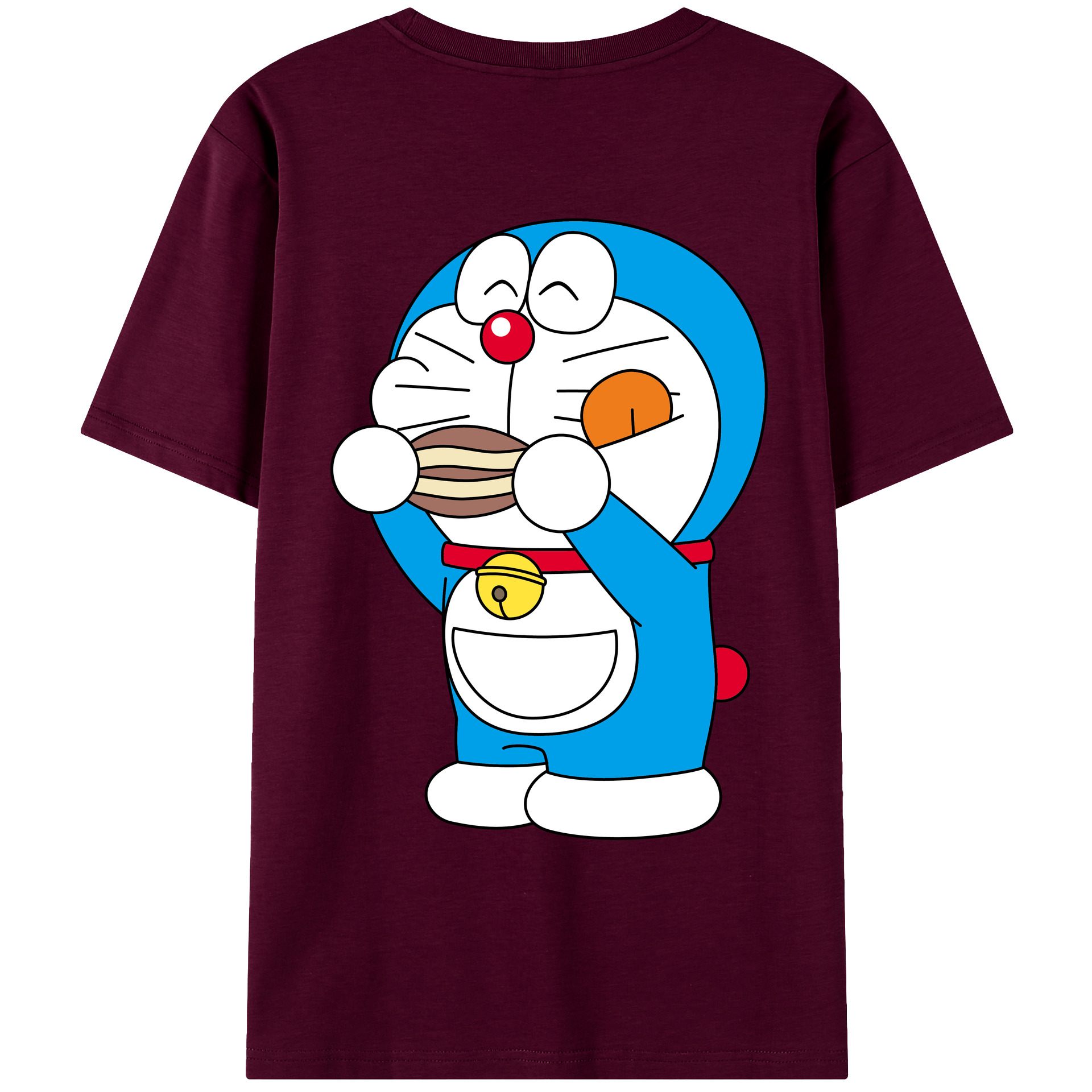 （画像用） ドラえもん Doraemon レディース半袖Tシャツ(バックプリント)